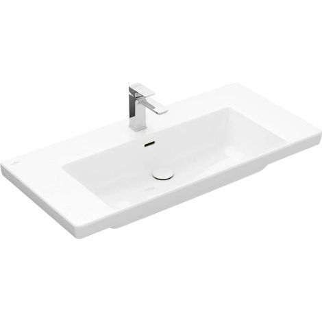 Vasque à poser Villeroy & Boch Subway 3.0, 1 trou pour robinet, (1/3)
