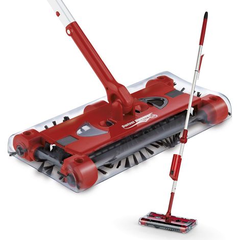 MAXXMEE Swivel Sweeper Scopa a Batteria con Funzione mop - Senza Filo, Senza Sacco e Ricaricabile - Scopa per Pavimenti con snodo per la Schiena e Rotazione a 360° - Pulizia Senza Fatica (1/5)