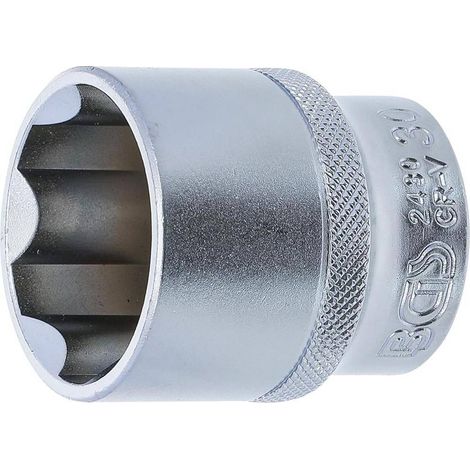 Douille pour Clé Super Lock 12,5 mm (1/2) - 30 mm - Acier Résistant - Précision et Durabilité - D-Work (1/5)