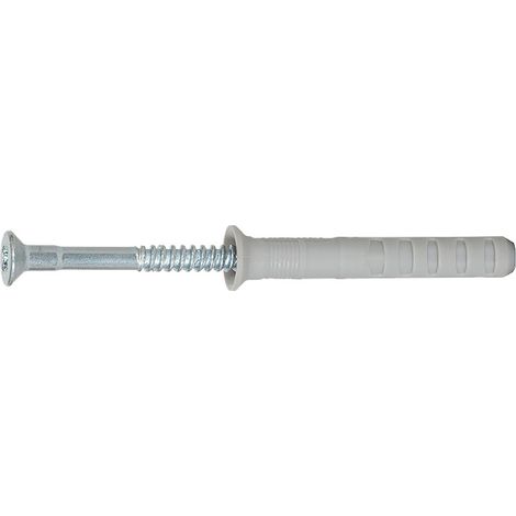 100PZ TASSELLO NYLON CON VITE 'N-S' N 6X 40/10S Ø 6 x 40