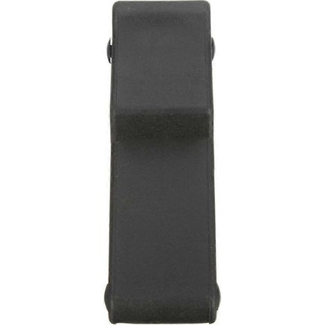 2er-Pack flexible Türschnäpper mit 3,8" Durchmesser, weiches Gummi, schwarz, zentriert, C7-10 (1/5)