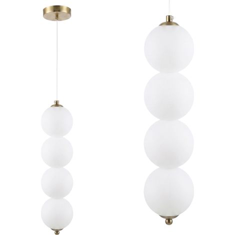 Ceiling Lamp Chandelier Toolight Lhj118-4Cp Brush Gold Led (1/5)