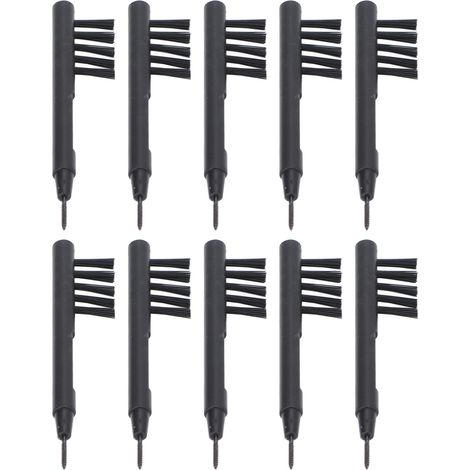 10 Brosses de Nettoyage Magnétiques pour Prothèses Auditives et Écouteurs - Élimine Cire et Débris (1/5)