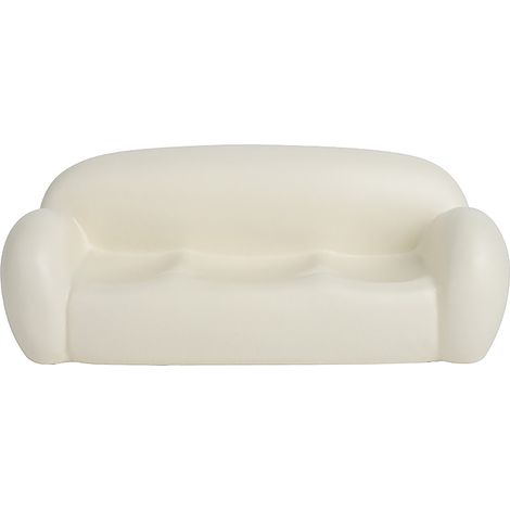 Ornement de canapé en céramique blanc laiteux mat, objet déco salon chambre, rangement bijoux bureau élégant et pratique