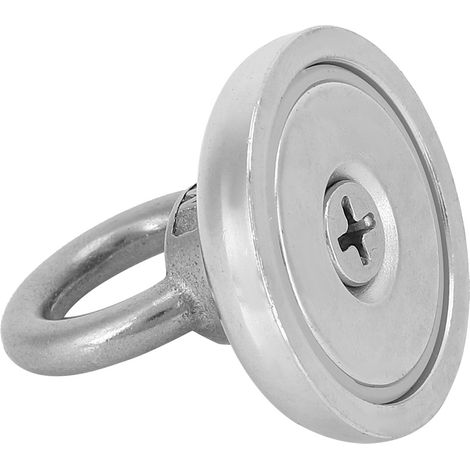 Magnetischer Hakenheber, Angelwerkzeug, robustes Hardware-Zubehör, N35 3-Lagen-Beschichtung, 64 lbs (ca. 29 kg) (1/5)