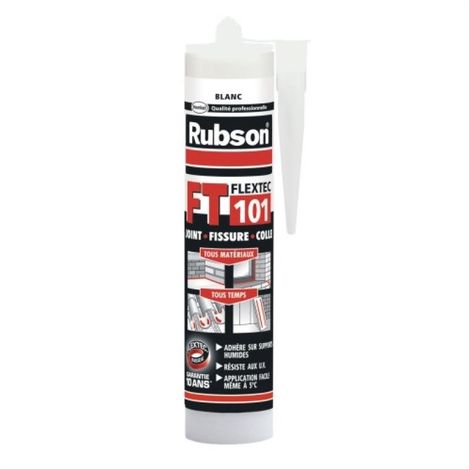 Mastic Flextec tous matériaux FT 101 gris - 280ml