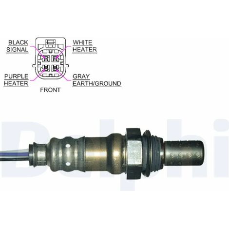 Sonde lambda Delphi Technologies ES20172-12B1 INFINITI 18213-82Z20 22690-8U300