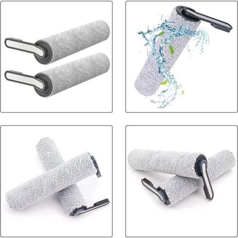 Il kit combinato di spazzola rotante e filtro HEPA Floor One S5 è adatto per aspirapolvere a secco e include 2 spazzole rotanti e 2 filtri HEPA. (1/2)