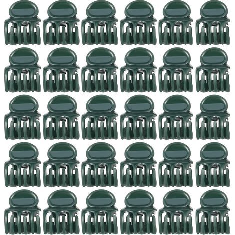 50Pcs Clips de Support pour Plantes, Clips pour Plantes, Attache Tomates Clips, Clips Tomates, pour la Maison, Le Jardin et l'attache Plante Grimpante (1/5)