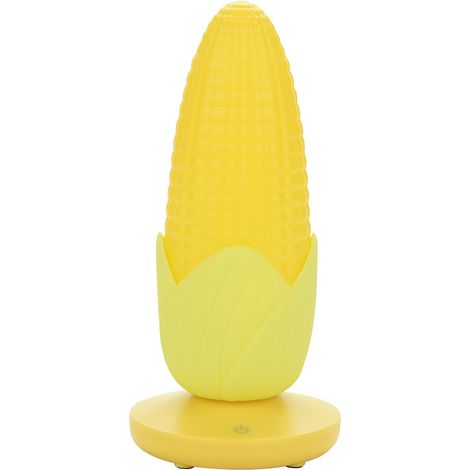 Lampe De Nuit - Abat-jour En Forme De Cône Jaune - LED Réglable En Luminosité - Rechargeable Par USB - Pour Chambre À Coucher Et Salon - 1 Pièce (1/5)