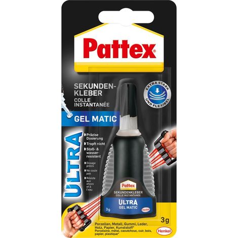 Pattex Sekunden Alleskleber Ultragel Matic 3g PSG5C (1/3)