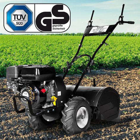 BRAST Benzin Motorhacke 5,15kW(7,0PS) 50cm Arbeitsbreite Ackerfräse 208ccm Briggs & Stratton Motor