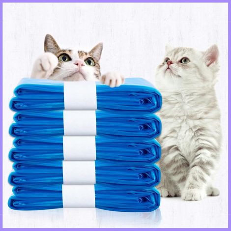 Katzenstreu Nachfüllbeutel, 4,5m Nachfüllbeutel für Litter Locker, 10er Pack Katzenstreu Nachfüllbehälter Kompatibel mit Litter Locker Nachfüllkassette (ohne Kartusche)