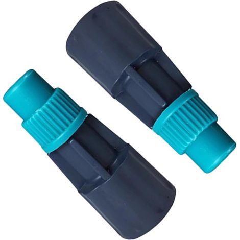 Un ensemble de deux buses pour un arrosage précis du jardin : couverture uniforme, remplacement facile et économie d’eau. (1/4)