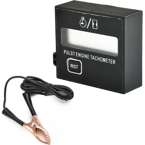 Tachymètre numérique LCD pour moteur de tronçonneuse/tondeuse, tachymètre à impulsions inductives