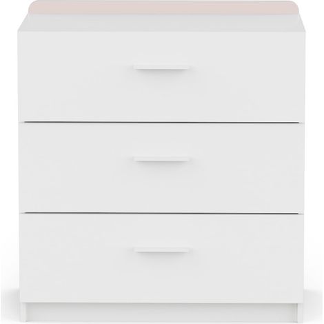 Commode pour enfant "Reverso" - Blanc mat