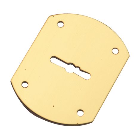 MOSTRINA PORTA BLINDATA A BOTTE 95223/B MOTTURA - DM OTTONE MM 52X70 - 5 pezzi (1/2)