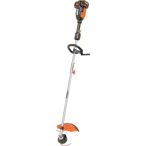 Desbrozadora multifunción inalámbrica Worx WG186E.1 Nitro de 40 voltios sin escobillas con 2 baterías Pro de 4 Ah para cortar y podar. (1/2)