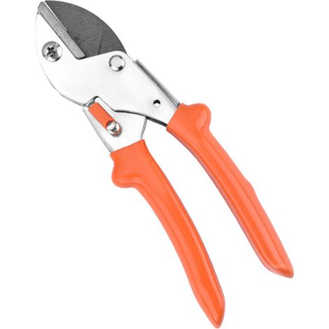 [Tijeras de jardinería] - Hoja de acero SK5 con mango ergonómico y bloqueo de seguridad para rosas, setos y poda suave (3 tamaños S/M/L) (1/5)