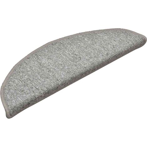 Maison Exclusive - Stufenmatten 30 Stk. 56x17x3 cm Hellgrau Halbr