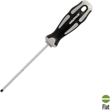 Leerer Flachschraubendreher aus S2-Stahl – 0,8 x Ø 4,0 x 100 mm (1/5)