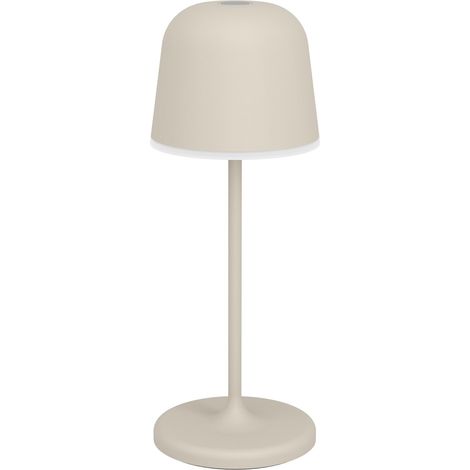 Lampada Ricaricabile Moderna Mannera-S Alluminio Marrone Led 1,8W 170Lm Ip54