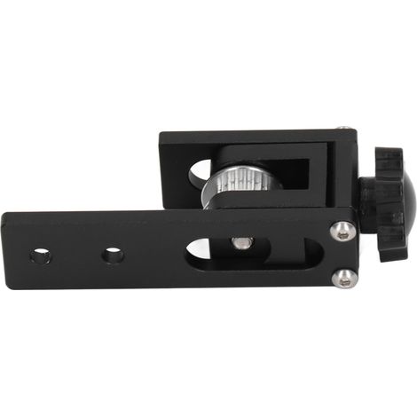 Tendeur de courroie en alliage d'aluminium pour imprimantes 3D Ender 3, CR-10, CR10S, pré-monté, double axe, couleur noire. (1/5)