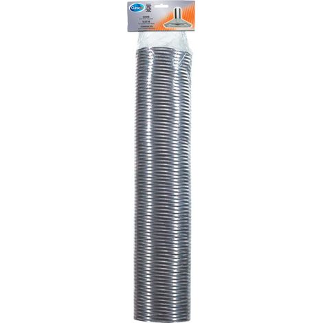 Gaine en aluminium pour hotte aspirante (3m, 125mm), compatible BRANDT - 74X5321