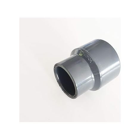 Interplast – Réduction conique 50mm femelle vers 40mm femelle PVC – Pression PN16 – Raccord pour évacuation d'eau – Applications piscine et arrosage (1/2)