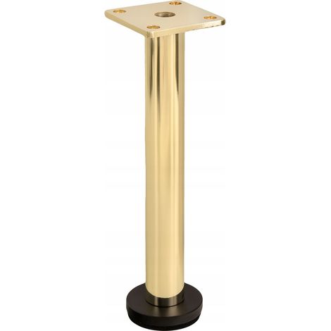 Gamba per divano letto, modello loft oro-nero H130, resistente SL015 (1/5)