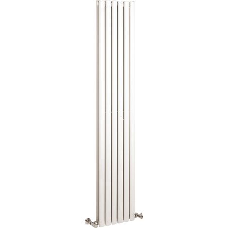 Balterley Pattingham Vertical Double Panel Radiator, 1800mm x 354mm - Gloss White