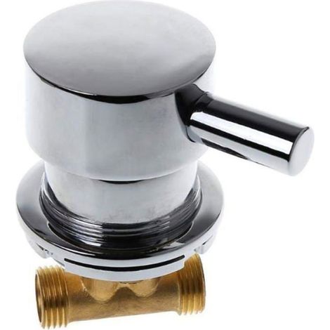 Mitigeur Cabine De Douche - Vanne De Mélange Eau Froide Chaude - G1/2 - 5.2 X 4 X 9.8 Cm - 1 Pièce (1/5)