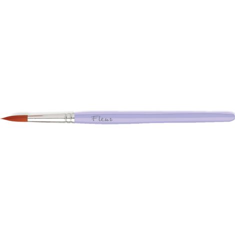 Pennello Fleur Punta a Tonda Sintetico per Pittura Decorazioni - Formato: N 12