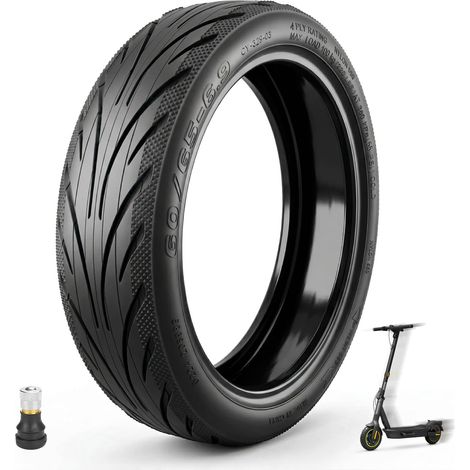 Pneu auto-réparant 60/65-6,9 pour scooter électrique Ninebot Max G2 G2D G2E G65 F3 F3 Pro Pneu de rechange sans chambre à air avec adhésif arrière (1 pièce) (1/5)