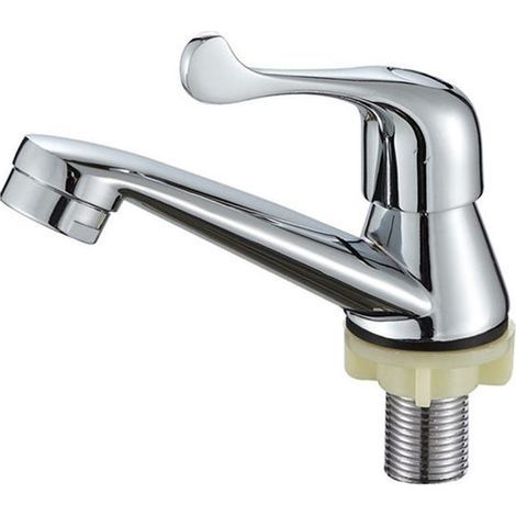 Single-hole 1/4-inch countertop sink faucet with heavy-duty quick-connect diverter valve (1/5)