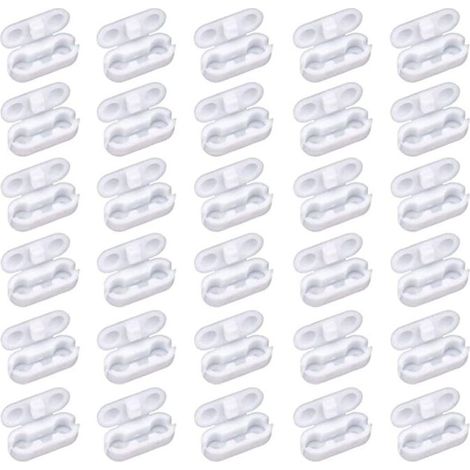 Lot de 20 maillons de rechange pour chaînette de stores verticaux, chaînette à billes pour stores (1/5)