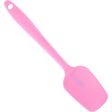 Spatule en silicone monobloc, outil de pâtisserie ménager, petite spatule à gâteau, à crème et à beurre (1/5)