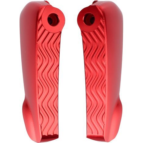 Paire de repose-pieds arrière, coussinet de pédale, repose-pieds pliable pour moto Vespa GT/GTS/GTVRed (1/5)