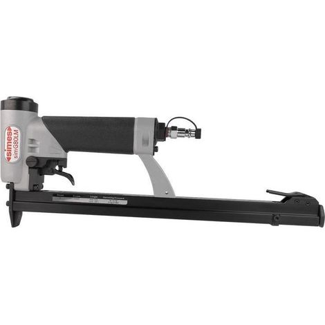 grapadora neumática ligera simg80 lm para grapa tipo 80 (6-16 mm), uso profesional en tapicería y ebanistería - ref. 120