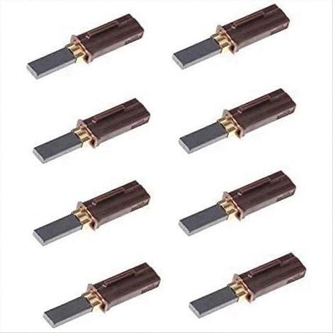 Lot de 8 Balais de Charbon pour Moteur Aspirateur Ametek Lamb Compatible avec Réfs 2311480 333261 33326-1 (1/5)