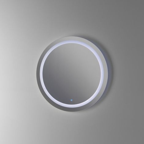 Specchio bagno rotondo con luce led Ring Maxi