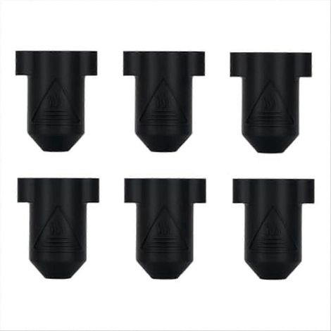 6 Stück Silikon-Heizblock-Socken für Hotends, 3D-Druckerteile