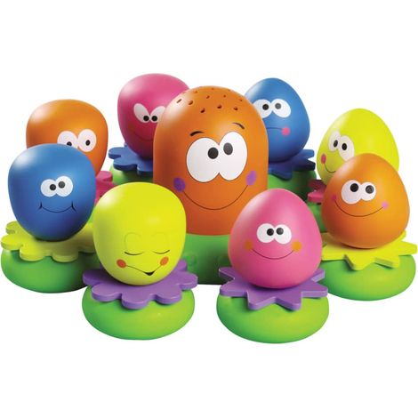 Vol煤menes de diversi贸n en la ba帽era con pulpos (1/5)