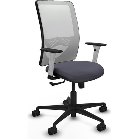 Chaise de bureau piqueras y crespo Zulema blanc support lombaire (1/2)