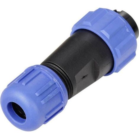 Connecteur de câble mâle, droit 2 pôles 13 A 250 V/AC IP68 Weipu SP1310 / P 2 I (1/3)