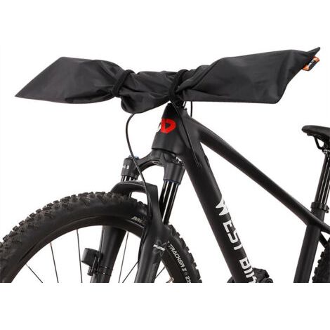Housse de guidon de vélo anti-poussière, housse d'entretien de vélo de route, housse de protection de guidon de vélo extérieur, équipement de cyclisme,Black (1/5)