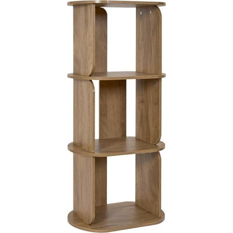 Étagère Modulable 3 Cases "Heritage" 99cm Marron (1/5)