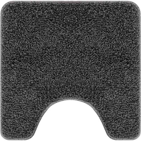 Tapis de bain antidérapant avec découpe pour toilette CFW94722 (1/5)