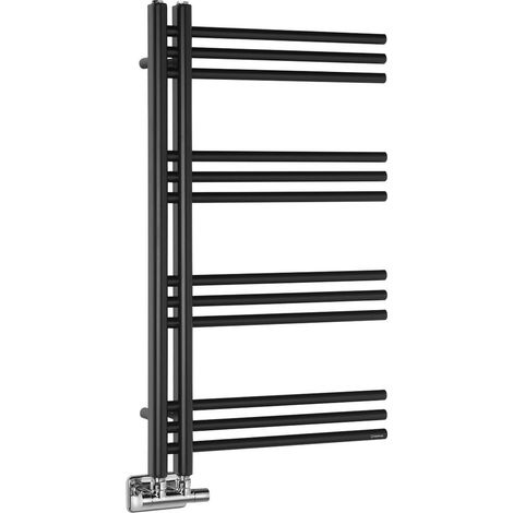 Radiateur de salle de bain DORLION 500x900mm, noir mat (1/5)