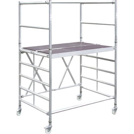 Iller Professional Klappgerüst mit Ausbaueinheit 1,35x1,80 m 3,50m AH (1/4)